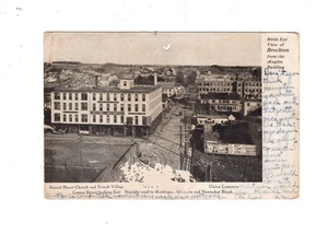 Brockton, Massachusetts Centre Steet Looking East @ 1906 - Picture 1 of 2