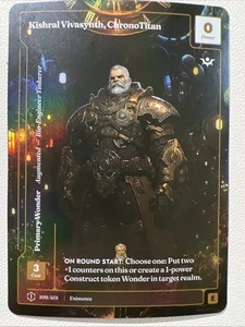 Wonders of the First - Kishral Vivasynth, ChronoTitan - 109/401 FORMLESS FOIL Epic - Bild 1 von 3