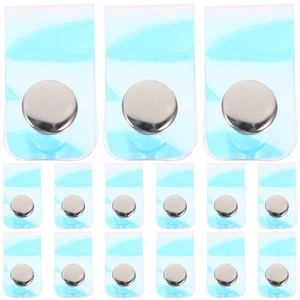15 Pcs Cable Strap Buttons Earphone Fixer Holder Fastener Ties for Cords - Afbeelding 1 van 12