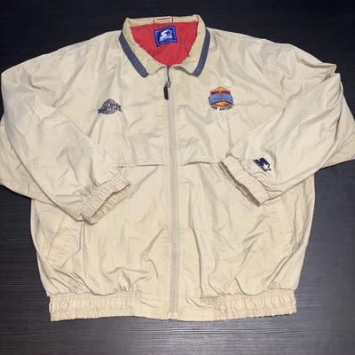 Abrigo de baloncesto chaqueta cremallera completa 2XL para hombre vintage Starter 1998 NCAA Final Four Foto 1 de 4