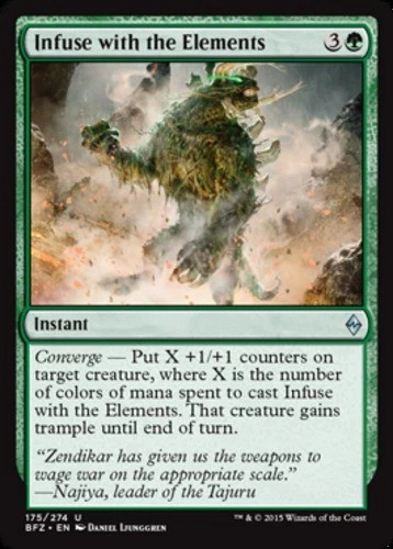 x1 Infuse with the Elements - Battle for Zendikar - NM - MTG - Image 1 of 1