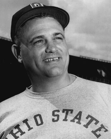 Ohio State Buckeyes Coach WOODY HAYES Glossy 8x10 Photo College Football Poster Cover