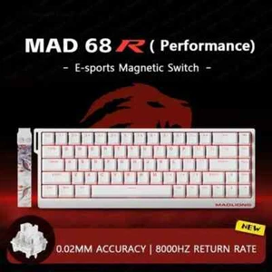 Mechanical Keyboard Gaming Accessory Magnetic Switch Wired Keypad Computer Tools - Picture 1 of 28
