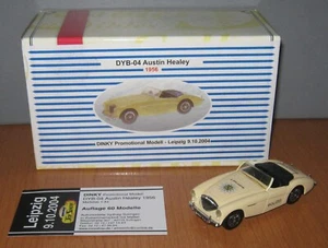 Streichholzschachtel Dinky DYB04 Austin Healey Streichholzschachtel Spielzeugshow Leipzig 9.10.2004 Code 2 - Bild 1 von 8