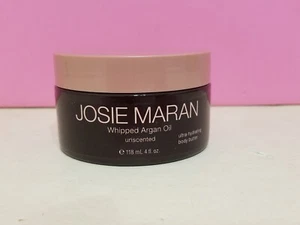 Josie Maran Whipped Argan Oil Body Butter Unscented 4 fl Oz-NEW - Picture 1 of 3