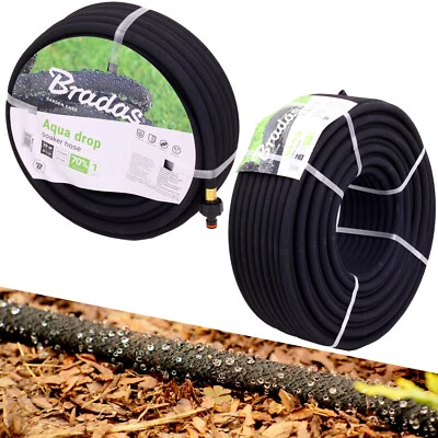 Perlschlauch  Tropfschlauch Bewässerungsschlauch Gartenschlauch 1/2"  7,5m-100m - Bild 1 von 3