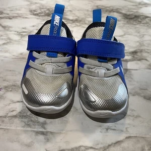 Nike Flex Contact 4 Toddler Kid's Size 3,5 Pre-owned - Picture 1 of 9