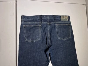 John Varvatos Jeans Men's 40 R Blue Classic Straight Medium Denim Wash USA 38x28 - Picture 1 of 12