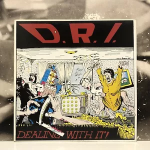 D. R. I. – DEALING WITH IT! LP + INSERT 1987 US METAL BLADE 7 73401-1 - Foto 1 di 4
