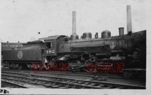 2D830 RP 1940s? CGW CHICAGO GREAT WESTERN RAILROAD LOCO #482 - Picture 1 of 1