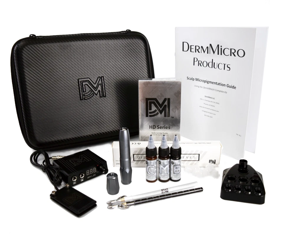 DermiMatch LLC DM-Kit Complete Scalp Micropigmentation Pack