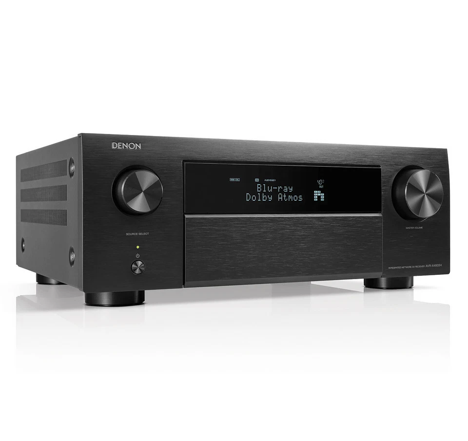 Denon AVR-X4800H 9.4 Channel 125W 8K AV Receiver