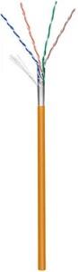 CAT 5e Patchkabel 4x2xAWG26/7 F/UTP; CAT 5 PATCH F/UTP ORANGE CCA 100m - Afbeelding 1 van 1