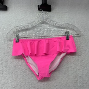 Stella Cove Girls Neon Pink Ruffled Swimwear Bikini Bottom Size 8 Years - Picture 1 of 3