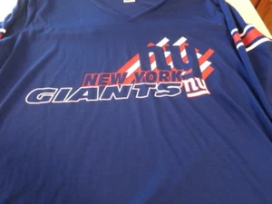 Neu mit Etikett lizenziert sehr guter Zustand New York Giants Damen-Niteshirt 3/4-Arm Größe Medium - Bild 1 von 2