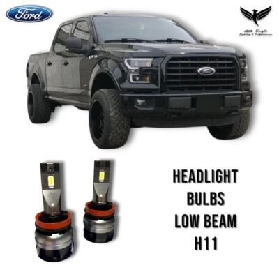 Ford F-150 2015-2022 faros bombillas LED haz bajo H11 24000Lm color blanco 6500K Foto 1 de 4