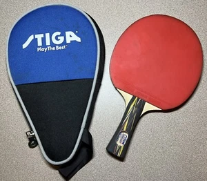 Stiga Ultimate Power Balance Tournament Ping Pong Paddle w/ Case - Picture 1 of 2