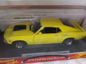 Motor Max 1970 Ford Boss Mustang 429 American Graffiti Maßstab 1:18 Diecast Auto - Bild 1 von 5