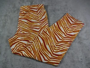 Vintage Men's Drawstring Comfy Pants Striped Cotton Washington Redskins NFL - Picture 1 of 13