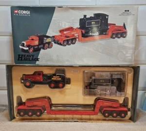 Raro remolque de lastre Corgi Heavy Haulage 31007 Annis & Co. Ltd Diamond T y loco - Imagen 1 de 11