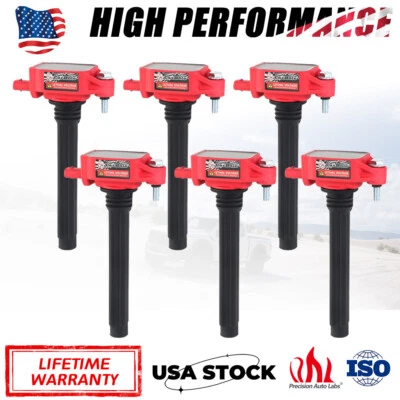 6PCS Ignition Coils For 2011-2019 Dodge Jeep Ram Chrysler 3.6L V6 UF648 C1791 - Image 1 of 4