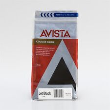 Avista Oxide 1kg Jet Black Cement Colouring High UV Stability Not Soluble Powder