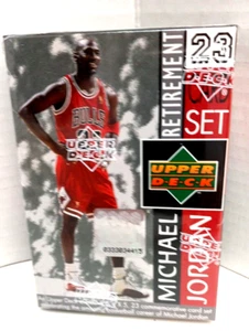 1999 UPPER DECK MICHAEL JORDAN 23 CARD RETIREMENT SET NEW, FACTORY SEALED - Picture 1 of 4