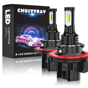 2 SUPER Bright LED headlight bulbs for 2015-2016 Polaris Ranger XP 900 EPS - Picture 1 of 10