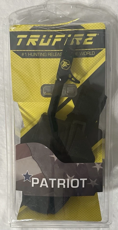Tru Fire Patriot Wrist Strap Release, Black, PT - Image 1 of 1