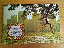 Sellotape trade cards: Great Homes and Castles full set corner-mounted in album