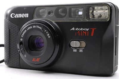 Canon Autoboy MINI T 35mm Compact Film Camera | Fully Working | NEAR MINT - Image 1 of 4