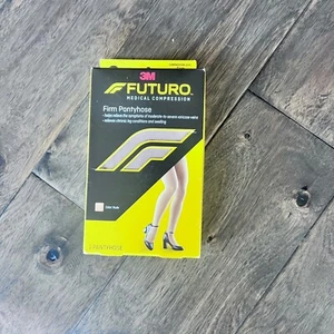 Futuro Restoring Pantyhose for Women, Firm Compression, Brief Cut, Plus, Nude - Picture 1 of 5