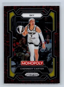 2024 Panini Monopoly Prizm WNBA Chennedy Carter Red Classic Icons 52 - Bild 1 von 2