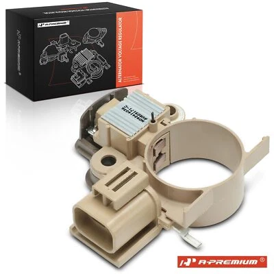 A-Premium 14.3V Alternator Voltage Regulator for Mitsubishi PAJERO 86-91 COLT - Image 1 of 4