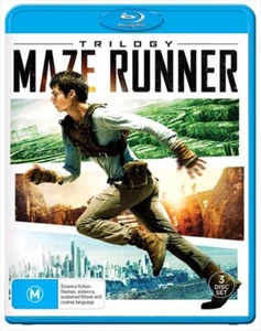 MAZE RUNNER TRILOGY BLU-RAY, NEW & SEALED, 3 DISC SET, FREE POST. - Picture 1 of 1