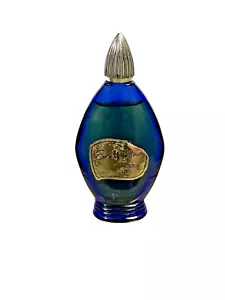 Vintage EVENING IN PARIS Eau De Cologne 1oz BOURJOIS Classic Colbalt Blue Bottle - Picture 1 of 14