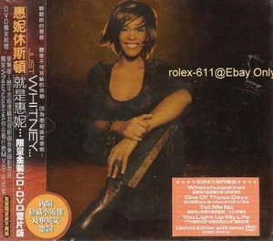 Whitney Houston Just Whitney 2002 Taiwan Only Promo Poster CD+DVD Sealed Box - Bild 1 von 6