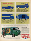 What a Pickup! Ford Econoline Van ad 1963
