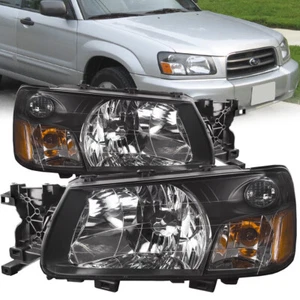 Juego de faros halógenos izquierda derecha par para Subaru Forester 2005 - Imagen 1 de 5