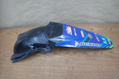 Kawasaki KX250N 2005 guardabarros trasero protector contra salpicaduras de plástico para 03-07 Foto 1 de 4