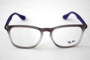 Gafas pequeñas Ray-Ban púrpura transparente degradado RB7074 5600 52-18-145 - Imagen 1 de 4