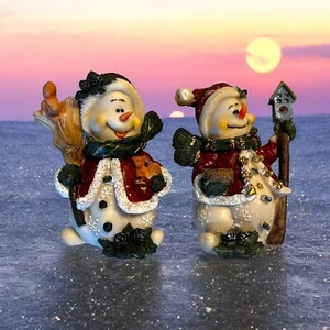 Jolly And Happy Schneemänner Figuren: Vintage von Darico - Bild 1 von 10