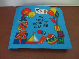 THE V.I.P. from Cranston Library~Plush MY FIRST BOOK OF SHAPES CLOTH BABY BOOK - Picture 1 of 2