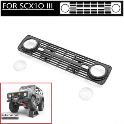 Grill Lamp Lens with Screws for 1:10 Scale RC Crawler Car SCX10 III Truck Model - Image 1 of 4