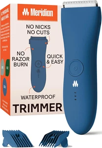 Body Hair Trimmer for Men, Pubic Hair Trimmer Balls, Body Shaver for Men Groin S - Picture 1 of 12