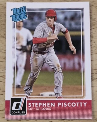 Donruss Rated Rookie #36 2016 Stephen Piscotty St Louis Cardinals    Foto 1 de 2