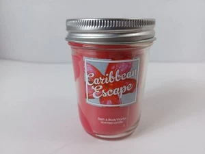 Bath & Body Works Caribbean Escape Scented Jar Candle 6 oz. 1 Wick - Picture 1 of 5