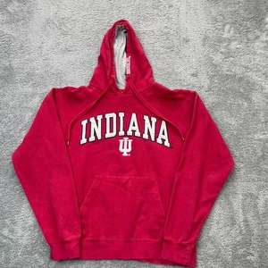 Indiana Hoosiers Hoodie Herren Medium rot Old Varsity Football NCAA University - Bild 1 von 8