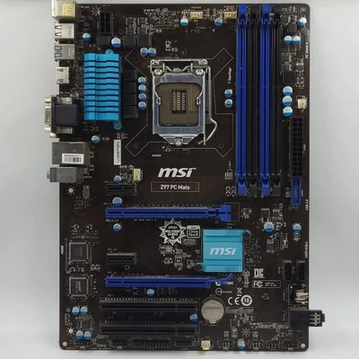 Placa Base MSI Z97 PC Mate Usada Funcional - Imagen 1 de 4