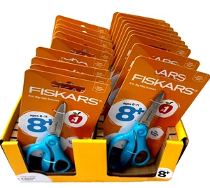 20pk Fiskars 6-Inch Turquoise Kids Scissors for School and Crafts - Picture 1 of 3
